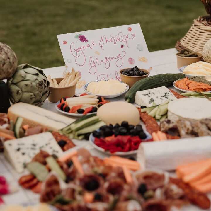 grazing table